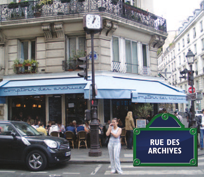 Read the Signs: Rue des Archives