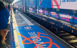 All Aboard the France Rugby Train 2023! First stop: Nantes.