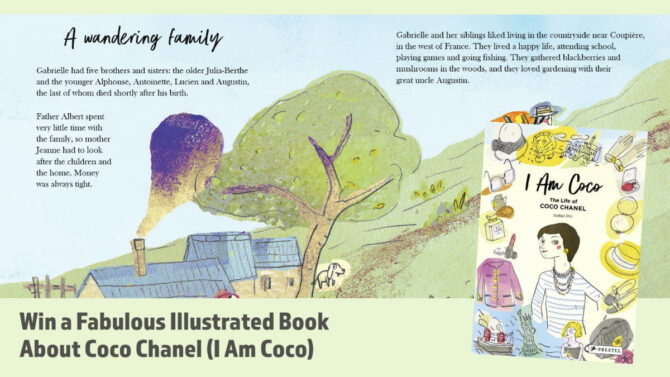 Competition: Win a Fabulous Illustrated Book About Coco Chanel (I Am Coco)