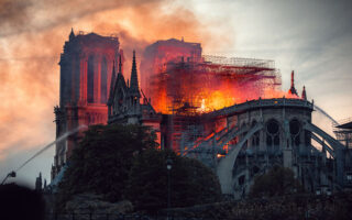French Film Review: Notre-Dame on Fire