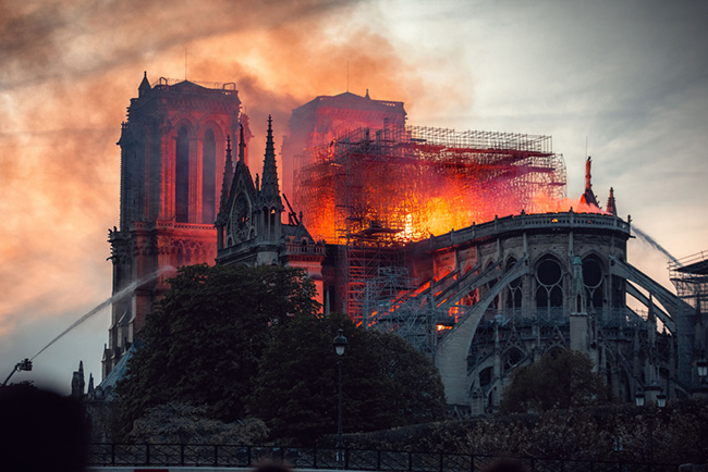 French Film Review: Notre-Dame on Fire