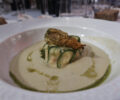 Soufflé of lobster with zucchini. © Dawn