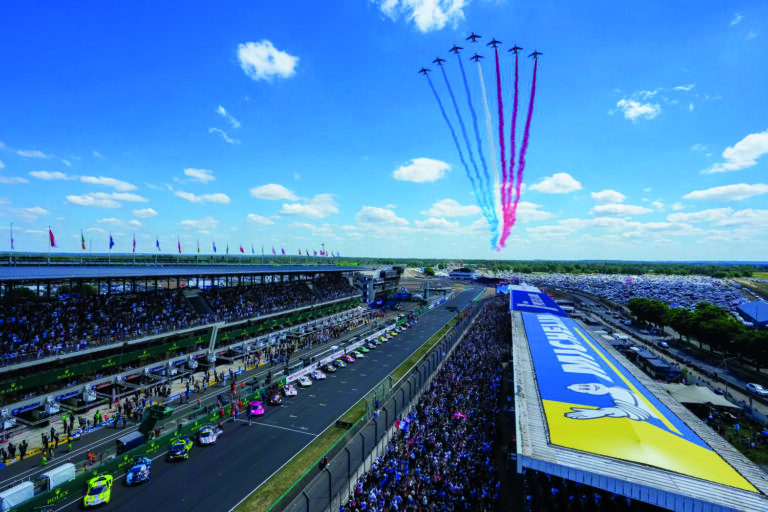 Iconic racetrack in Le Mans