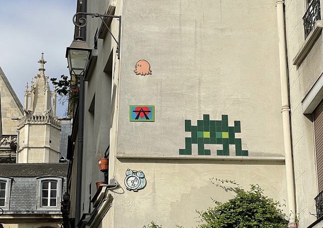 The Street Artist “Invading” France