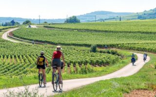 Biking La Voie des Vignes in Burgundy