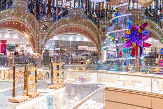 Festive Shopping at Galeries Lafayette this Winter 