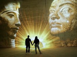 New at the Carrières des Lumières: Time of the Pharaohs...