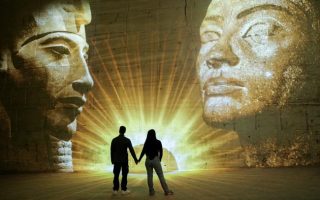 New at the Carrières des Lumières: Time of the Pharaohs