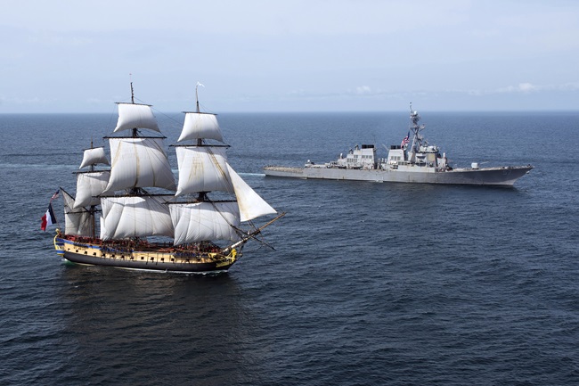 Bay Area Fundraiser for Repairing the Hermione, La Fayette’s Frigate of Freedom 