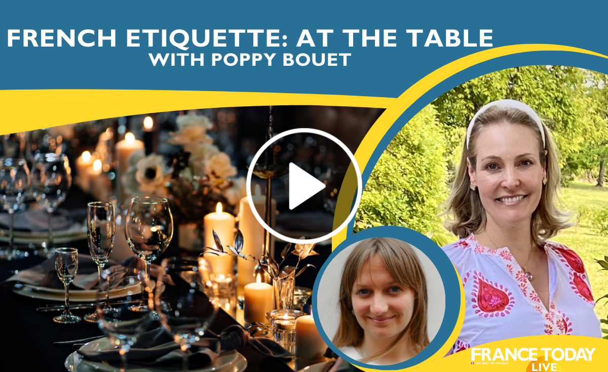 French Etiquette: At The Table - France Today