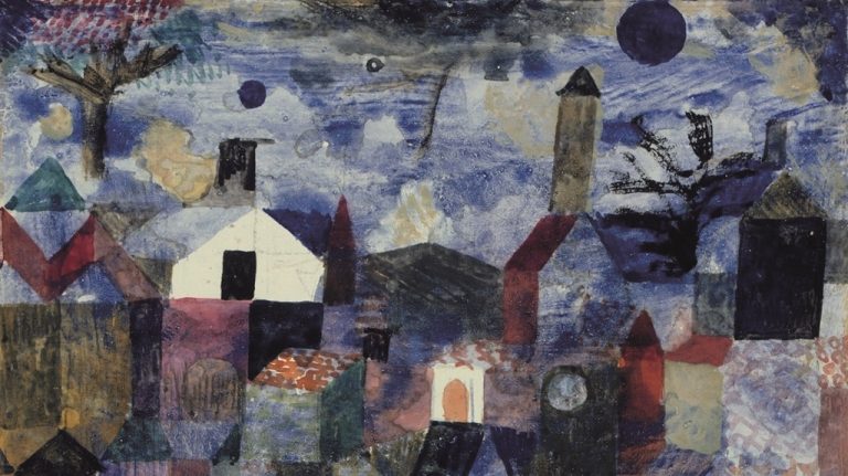 Paul Klee Blue Landscape Brueggen collection Brueggen at Orangerie