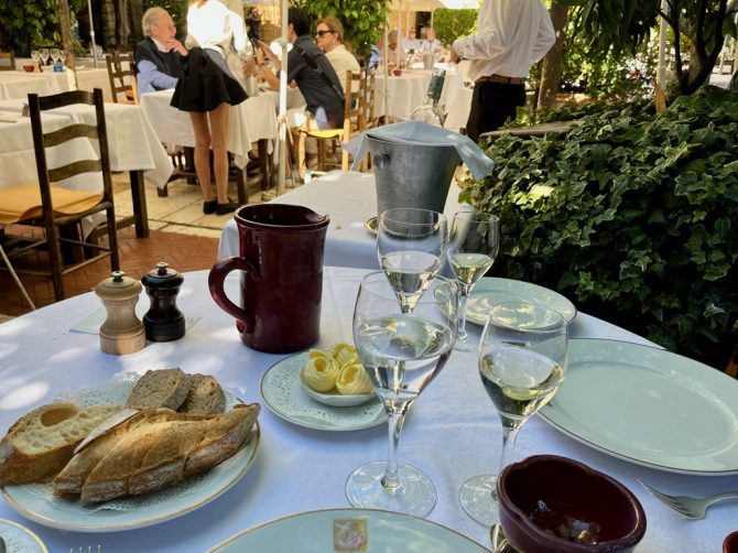 Carnet de Voyage: Lunch on the Terrace 