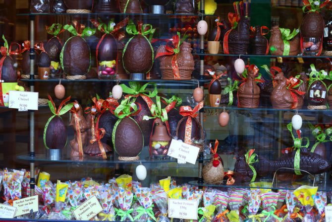Easter in France: Bells and Chocolates 
