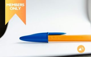 A Penned Story: the BIC® Man