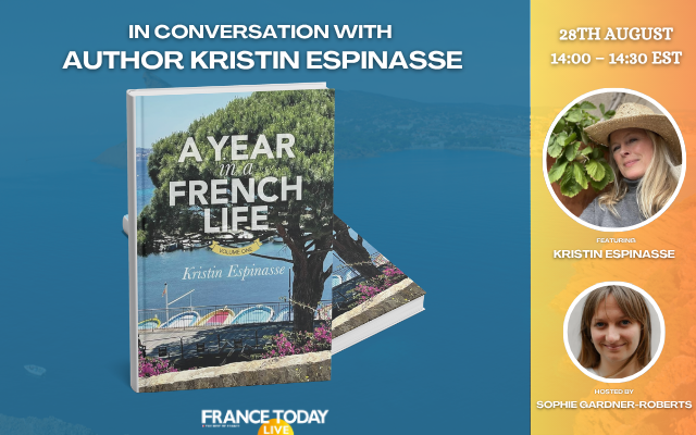 In Conversation with Author Kristin Espinasse
