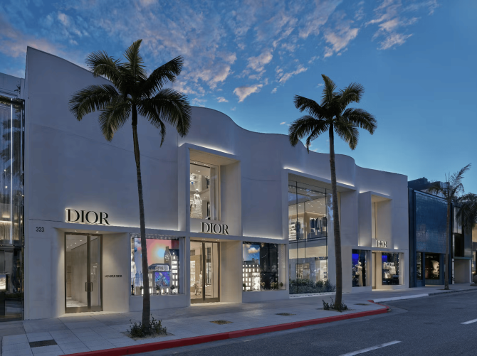 Dior’s Star Shines on New Beverly Hills Flagship Store