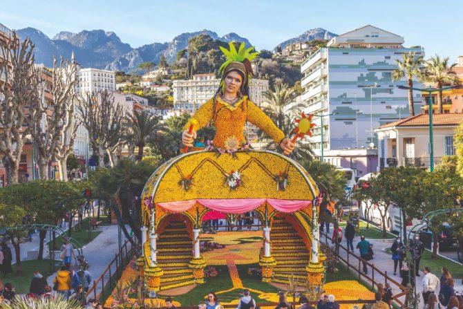The Lemon Festival of Menton