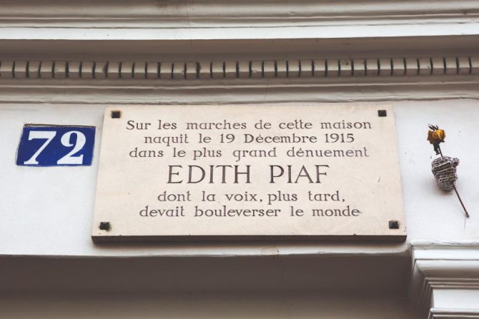 In the Footsteps of Édith Piaf