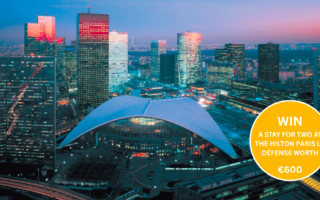 Win a Stylish Paris Stay at Hilton Paris La Défense