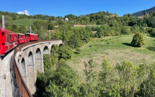 Visiting La Mure? Step back in time aboard the Petit Train de La Mure